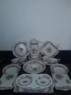 Engels Old foley Harmony rose uitgebreid thee/serveerservies, Ophalen of Verzenden