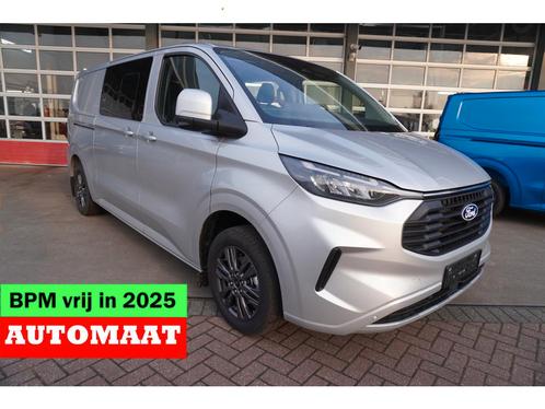 Ford Transit Custom 320L 2.0 TDCI 170PK L2H1 Limited DubbelC, Auto's, Bestelauto's, Bedrijf, Te koop, ABS, Achteruitrijcamera