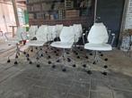 12 Kartell draaistoelen, Huis en Inrichting, Stoelen, Gebruikt, Wit, Ophalen of Verzenden, Metaal