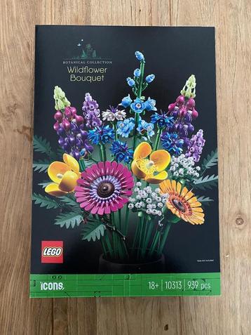 Lego, Botanical collection: 10313 wildflower Bouquet Nieuw! 