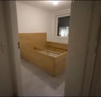 MOET PER DIRECT WEG: massief eikenhouten bed, Huis en Inrichting, Slaapkamer | Bedden, Ophalen, Gebruikt, Bruin, Tweepersoons