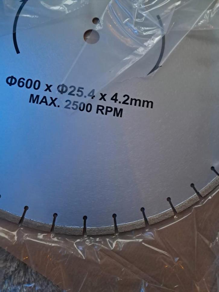 Diamantzaagblad, Doe-het-zelf en Verbouw, Gereedschap | Zaagmachines, Nieuw, 1200 watt of meer, 70 mm of meer, Ophalen of Verzenden