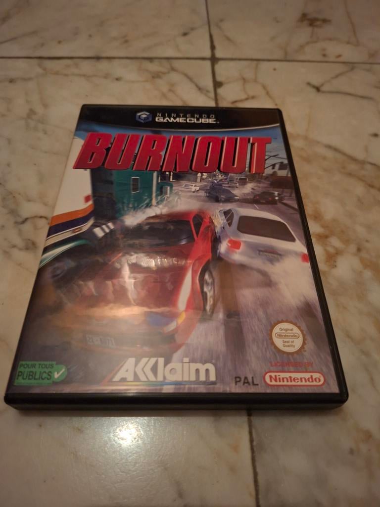 Burnout GameCube - Racegame Klassieker!, Gebruikt, 1 speler, Racen en Vliegen, Ophalen of Verzenden