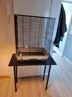 Te koop vogel kooi compleet met tafel., Dieren en Toebehoren, Vogels | Hokken en Kooien, Ophalen, Zo goed als nieuw, Vogelkooi