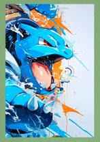 Pokemon- Blastoise 30x45 - kunst op poster, Ophalen of Verzenden, Nieuw