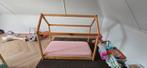 Leuk vloerbed met lattenbodem en matras, Kinderen en Baby's, Kinderkamer | Bedden, Gebruikt, 70 tot 85 cm, 140 tot 160 cm, Ophalen