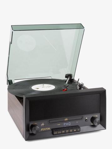 Platenspeler met cd en usb met USB (fenton RP135W) beschikbaar voor biedingen