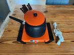 Kalorik retro fondue set, Ophalen of Verzenden, Zo goed als nieuw, Elektrisch, Fondueset