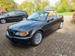 BMW E46 325 Cabriolet  2004, Achterwielaandrijving, Navigatiesysteem, Cabriolet, Zwart