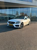 Mercedes-Benz C-Klasse C200 AMG Pano, Luchtvering, trekhaak, Auto's, Mercedes-Benz, 1800 kg, 4 cilinders, Wit, 75 €/maand