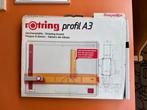 Rotring Profil A3 Tekenbord - Compleet, Hobby en Vrije tijd, Tekenen, Ophalen of Verzenden, Zo goed als nieuw