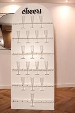 Prosecco Wall te huur - Incl. 50 glazen, Ophalen, Zo goed als nieuw