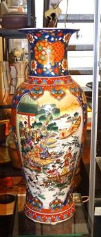 Porseleinen goud imari vloervaas, Antiek en Kunst, Ophalen of Verzenden