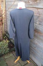 Overslagjurk donkerblauw Edgar Vos mt M Vaste prijs, Maat 38/40 (M), Blauw, Zo goed als nieuw, Knielengte