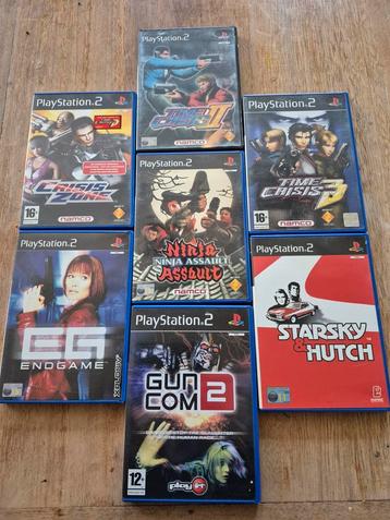 Diverse ps2 lightgun guncom games beschikbaar voor biedingen
