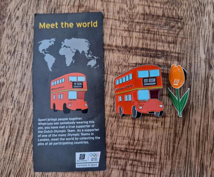 Olympische Spelen Londen 2012 Speldjes, Verzamelen, Speldjes, Pins en Buttons, Zo goed als nieuw, Speldje of Pin, Stad of Land
