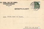 Helmond-Briefkaart-NV Gebr. van den Boom's-Stoomboot-1935, Gebruikt, Verzenden