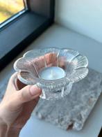 Vintage Lasisepat Finnish Glass Candle Holder Bowl, Overige materialen, Ophalen of Verzenden, Zo goed als nieuw, Kandelaar