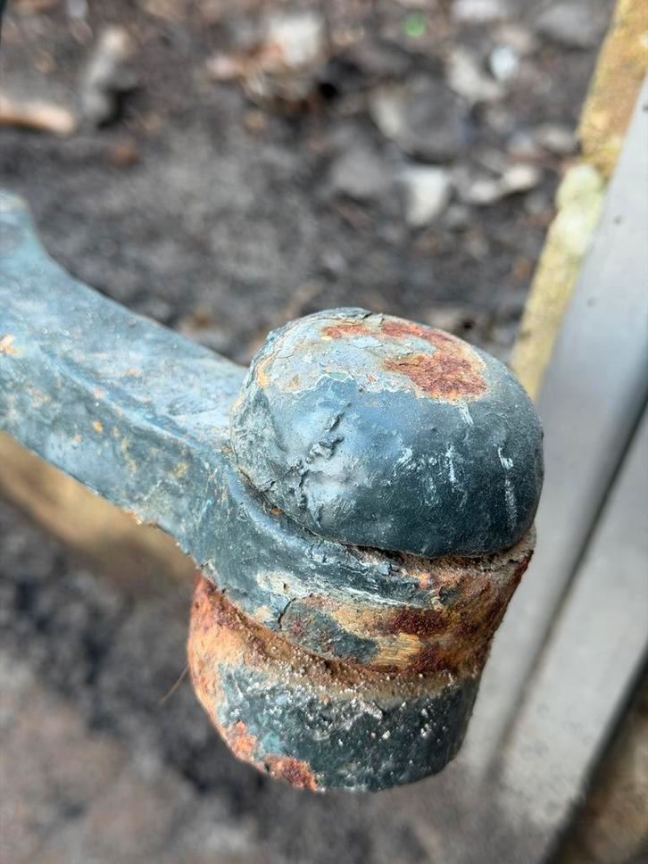 Koopje! Gietijzeren hekwerk voor raam of als hek, Doe-het-zelf en Verbouw, IJzerwaren en Bevestigingsmiddelen, 250 mm of meer