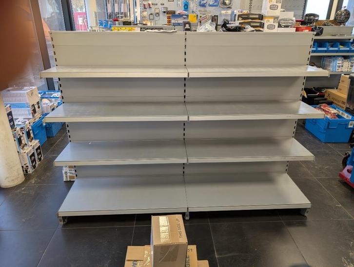 Winkelstelling shop inrichting, Huis en Inrichting, Kasten | Stellingkasten, Gebruikt, Ophalen