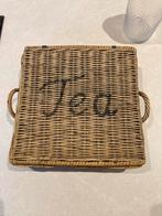 Rieten Theedoos, Ophalen of Verzenden, Gebruikt