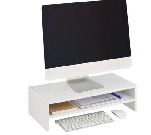 Monitorstandaard met extra plank - nieuw, Computers en Software, Laptopstandaarden, Nieuw, Ophalen of Verzenden