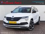 Skoda Karoq 1.5 TSI Sportline OrigNL|Aut|Trekhaak|Carplay|AC, Auto's, 1498 cc, 4 cilinders, 150 pk, Wit
