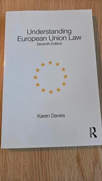 Understanding European Union Law - Karen Davies beschikbaar voor biedingen