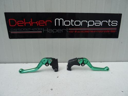 V-Trec Korte Rem en Koppelings Hendel Kawasaki ZX6R 2009 >, Motoren, Onderdelen | Kawasaki, Gebruikt, Ophalen of Verzenden