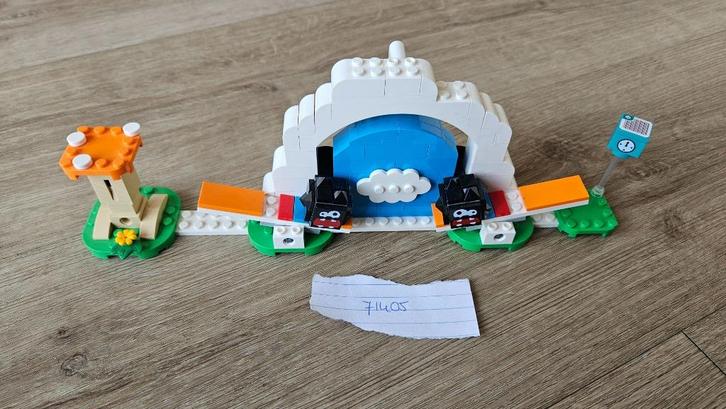 Lego Super Mario 71405 - Uitbreidingsset Fuzzies en Flippers, Kinderen en Baby's, Speelgoed | Duplo en Lego, Zo goed als nieuw
