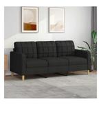 Nieuwe 3-zitsbank stof, 180cm breed, Huis en Inrichting, Banken | Bankstellen, Ophalen, 150 tot 200 cm, 75 tot 100 cm, Rechte bank