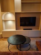 Salonset te koop!, Huis en Inrichting, Ophalen, Zo goed als nieuw, Minder dan 100 cm, Metaal