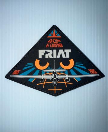 FRIAT Patch - RAF Fairford beschikbaar voor biedingen