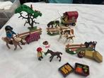 Playmobil paarden / huifkar 5228 5227, Ophalen of Verzenden, Zo goed als nieuw