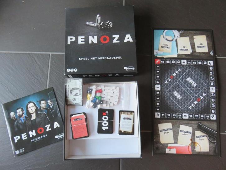 Penoza, bordspel misdaadspel, voor spelers vanaf 16 jaar., Hobby en Vrije tijd, Gezelschapsspellen | Bordspellen, Zo goed als nieuw