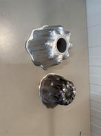 Vintage Jelly Mould Aluminium Paar - bakvorm, Ophalen of Verzenden, Zo goed als nieuw