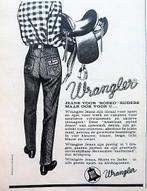 60+ vintage advertenties reclames kleding mode 35-69 fashion, Ophalen of Verzenden, Gebruikt, Reclamebord