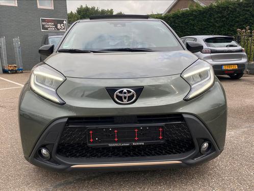 Toyota aygo 2023 pulse cabrio dak navi lmv, Auto diversen, Schadeauto's, Handgeschakeld, Benzine, Hatchback, Groen, Ophalen of Verzenden