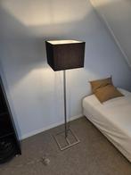 Staande lamp RVS poot, Huis en Inrichting, Lampen | Vloerlampen, Ophalen, Gebruikt, Metaal, 150 tot 200 cm