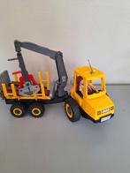 Playmobil houtwagen kraan houttransport, Complete set, Ophalen of Verzenden, Zo goed als nieuw