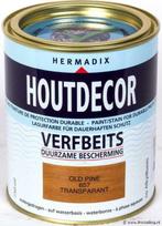 Online Veiling: Hermadix Houtdecor Verfbeits Transparant ..., Doe-het-zelf en Verbouw, Verf, Beits en Lak, Nieuw
