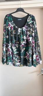 Monroe & More Bloemen Blouse Maat 52, Overige kleuren, Monroe & More, Maat 46/48 (XL) of groter, Ophalen of Verzenden