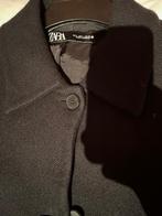 Zara mantel jas, Kleding | Dames, Ophalen of Verzenden, Zo goed als nieuw, Zwart