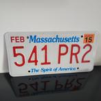 Massachusetts Kentekenplaat 2015, Ophalen of Verzenden, Nieuw