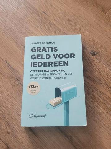 Rutger Bregman - Gratis geld voor iedereen beschikbaar voor biedingen
