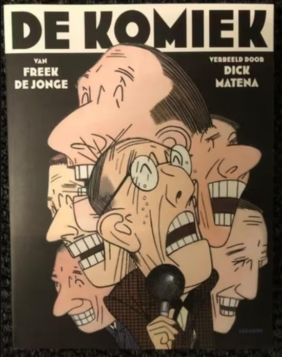 De komiek freek de jong dick matena w1, Boeken, Eén stripboek, Ophalen of Verzenden, Zo goed als nieuw