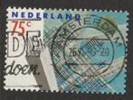 Nederland 1990 1450 Rotterdam 75c, Gest, Postzegels en Munten, Postzegels | Nederland, Ophalen of Verzenden, Na 1940, Gestempeld