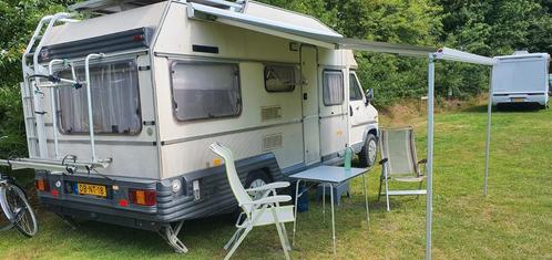 Kip camper met fiat dukato voorkant uit 1991, Caravans en Kamperen, Voortenten en Luifels, Gebruikt, Overige merken, Ophalen