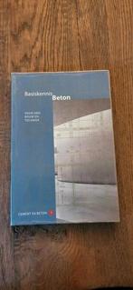 Basiskennis beton - cement en beton 1, Boeken, Studieboeken en Cursussen, Ophalen of Verzenden, Beta, Zo goed als nieuw, HBO