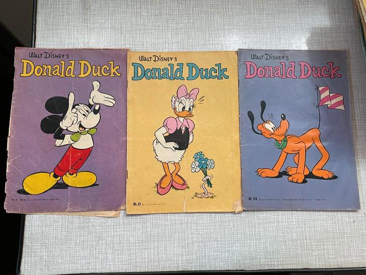 C614 Donald Duck een vrolijk Weekblad Uitgave Jaren 60 70, Boeken, Stripboeken, Gelezen, Meerdere stripboeken, Ophalen of Verzenden